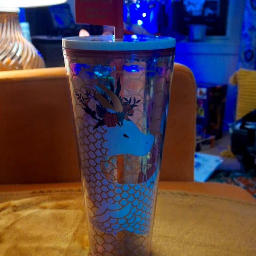 Limited Edition Starbuck cup. Year of the Dragon 2024
